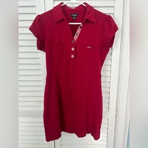GUESS Red Collar Dress